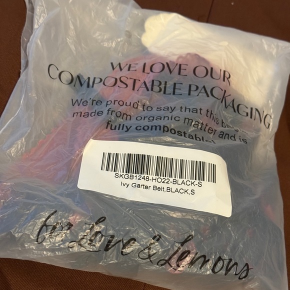 FOR LOVE AND LEMONS NWT IVY GARTER BELT - Picture 5 of 7